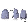 Mochila Eco Preta Cinza