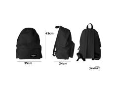 Mochila Eco Preta Preto