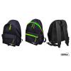 Mochila Eco Preta Grande Cremallera Amar