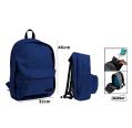 Mochila Escolar Azul Escuro