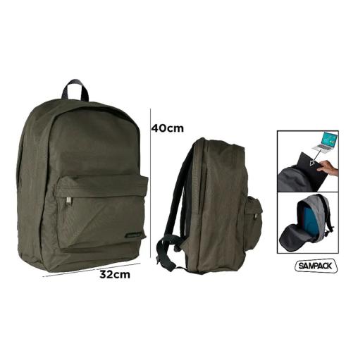 Mochila Escolar Verde