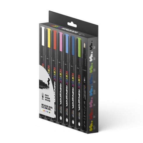 MTN Pack Marcador Acrílico 8u 2mm