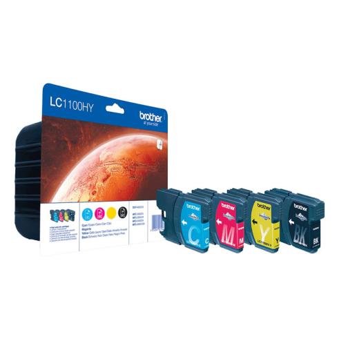 MultiPack Brother LC1100HYVALBP Original