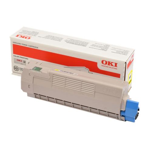 OKI C612 Amarelo Original