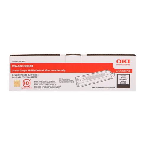 OKI C8600 / C8800 Preto Original