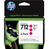 Pack 3 x HP 712 Magenta Original