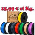 Pack 5 Kg de Filamento Filex3d PLA +PREMIUM - 1,75 mm - Cores à escolha