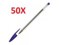 PACK 50 UNIDADES BIC CRYSTAL BLUE PEN