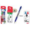 PACK PEN POINT 1mm CORES