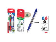 PACK PEN POINT 1mm CORES