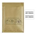 Pack de 10 Sacos Plásticos de Bolhas Acolchoados 180x260  mm Fellowes Bankers Box Nº14