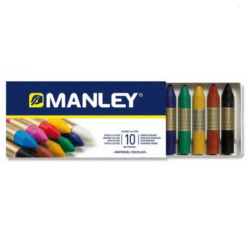 Pacote de 10 Ceras Soft Line Manley