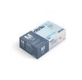 Pacote de 100 Luvas de Nitrilo Tamanho M Santex Nitriflex Azul