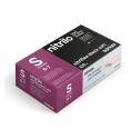 Pacote de 100 Luvas de Nitrilo Tamanho S Santex Nitriflex Black Soft