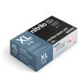 Pacote de 100 Luvas de Nitrilo Tamanho XL Santex Nitriflex Black Soft
