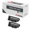 Pacote de 2 Toner Brother TN1150 Compatível