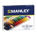 Pacote de 24 Ceras Soft Line Manley