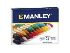 Pacote de 24 Ceras Soft Line Manley