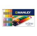 Pacote de 24 Ceras Soft Line Manley
