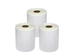 Pack de 3 rolos de Etiquetas Perfuradas Compatíveis com Zebra 100x150 mm 500 unidades.