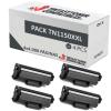 Pacote de 4 Toner Brother TN1150XXL Compatível