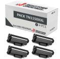 Pacote de 4 Toner Brother TN1150XXL Compatível