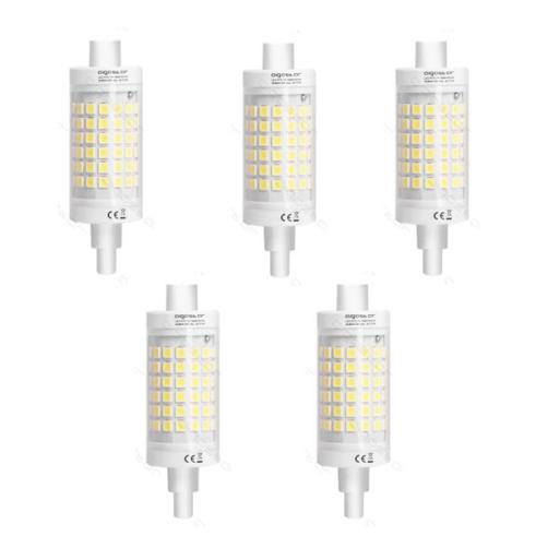 Pacote de 5 LED R7S 7W 78MM