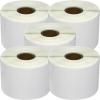 Pacote de 5 Rolos de Etiquetas Perfuradas Zebra Compatíveis 57x32 mm 1000 Unidades