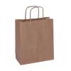 Pack de 50 Sacos Kraft Castanho 18x8x21 cm Apli