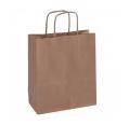 Pack de 50 Sacos Kraft Castanho 18x8x21 cm Apli