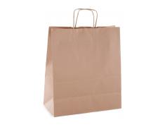 Pack de 50 Sacos Kraft Castanho 25x11x31 cm Apli