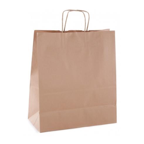 Pack de 50 Sacos Kraft Castanho 25x11x31 cm Apli