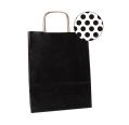 Pack de 50 Sacos Kraft Preto 18x8x21 cm Apli