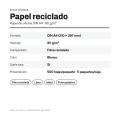 Palé de papel A4 reciclado 80 g · 48 cajas (120.000 hojas)