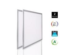 PAINEL LED E5 SLIM 60X60 / 40W LUZ BRANCA 6000K (EMBALAGEM 2 UNIDADES)