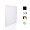 PAINEL LED E5 SLIM 60X60 / 40W NATURAL LIGHT 4000K ESTRUTURA BRANCA (COM DRIVER)