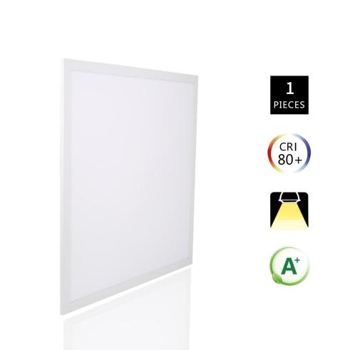 PAINEL LED E5 SLIM 60X60 / 40W NATURAL LIGHT 4000K ESTRUTURA BRANCA (COM DRIVER)