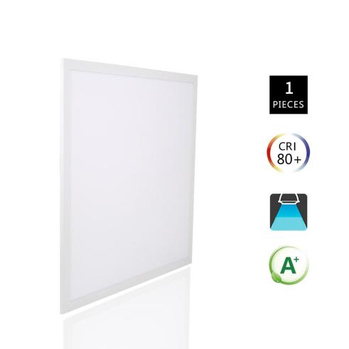 PAINEL LED E5 SLIM 60X60 / 40W NATURAL LIGHT 4000K PRATA FRAME