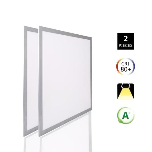 PAINEL LED E5 SLIM 60X60 / 40W NATURAL LIGHT 4000K (PACK 2 UNITS)