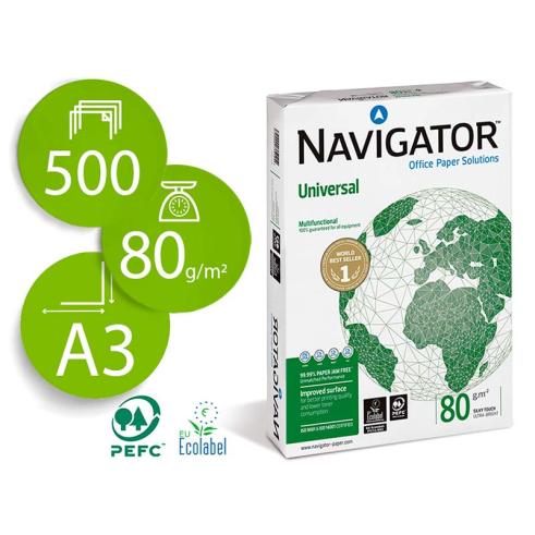 Papel A3 Navigator 80g 500 Folhas