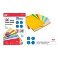Papel A4 100 Folhas 80g Cores Sortidas