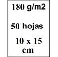 Papel Fotográfico 10x15 180gr Brilhante 50uds