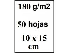 Papel Fotográfico 10x15 180gr Brilhante 50uds