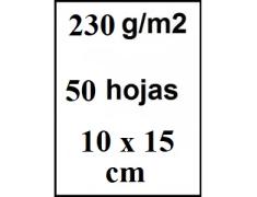 Papel Fotográfico 10x15 230gr Brilhante 50uds
