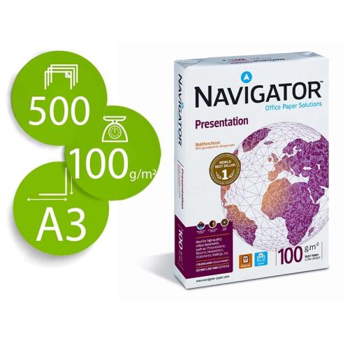 Papel Navigator Apresentação A3 100gr 500 Folhas