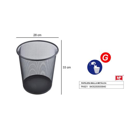 GRADE METÁLICA BIN 33CM * 28CM