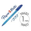 PAPERMATE PEN INKJOY 100 STICK BLUE