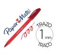 PAPERMATE PEN INKJOY 100 STICK RED