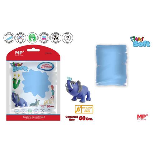 Pasta Modeladora Flexi Soft Azul 60g