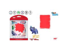 Pasta Modeladora Flexi Soft Vermelho 60g